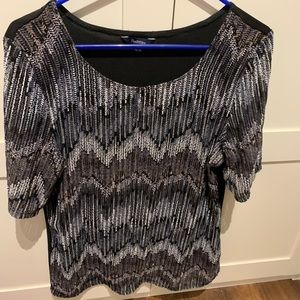 Business Casual Nylon & Spandex Top